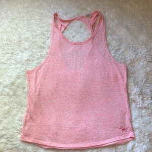 𝅺VICTORIAS Secret Pink Open Back Tank